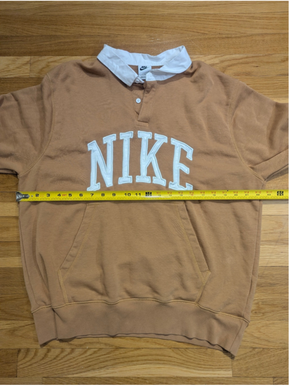 Nike Sweatshirt Collared Spell Out Large - Picture 5 of 9